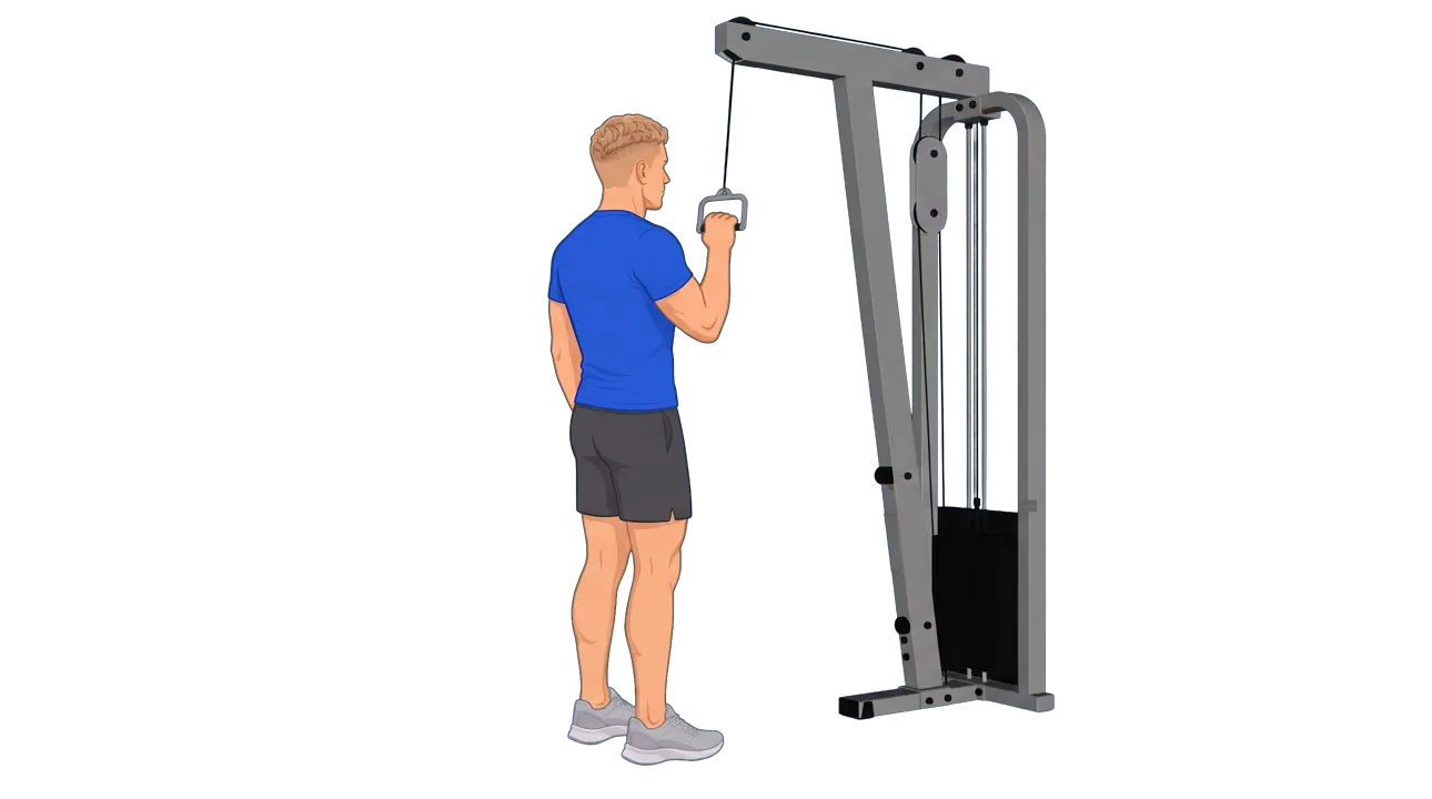 Single-Arm Triceps Pushdown (Michael)