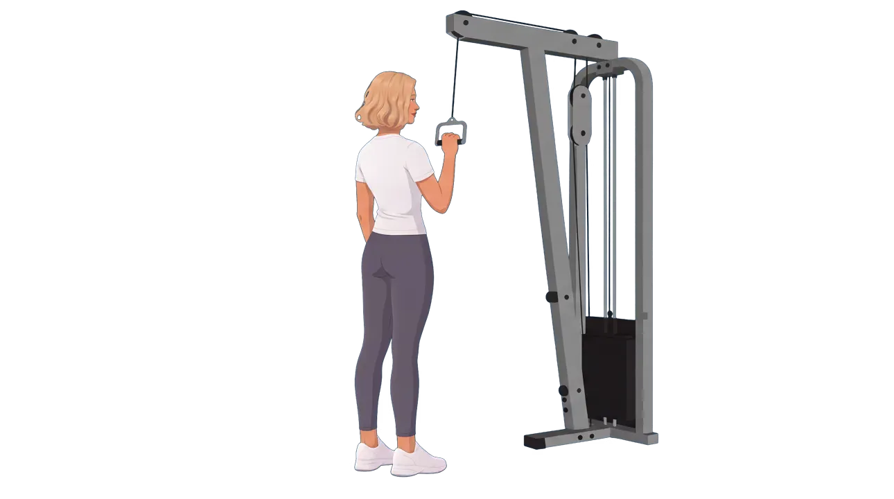 Single-Arm Triceps Pushdown (Cindy)