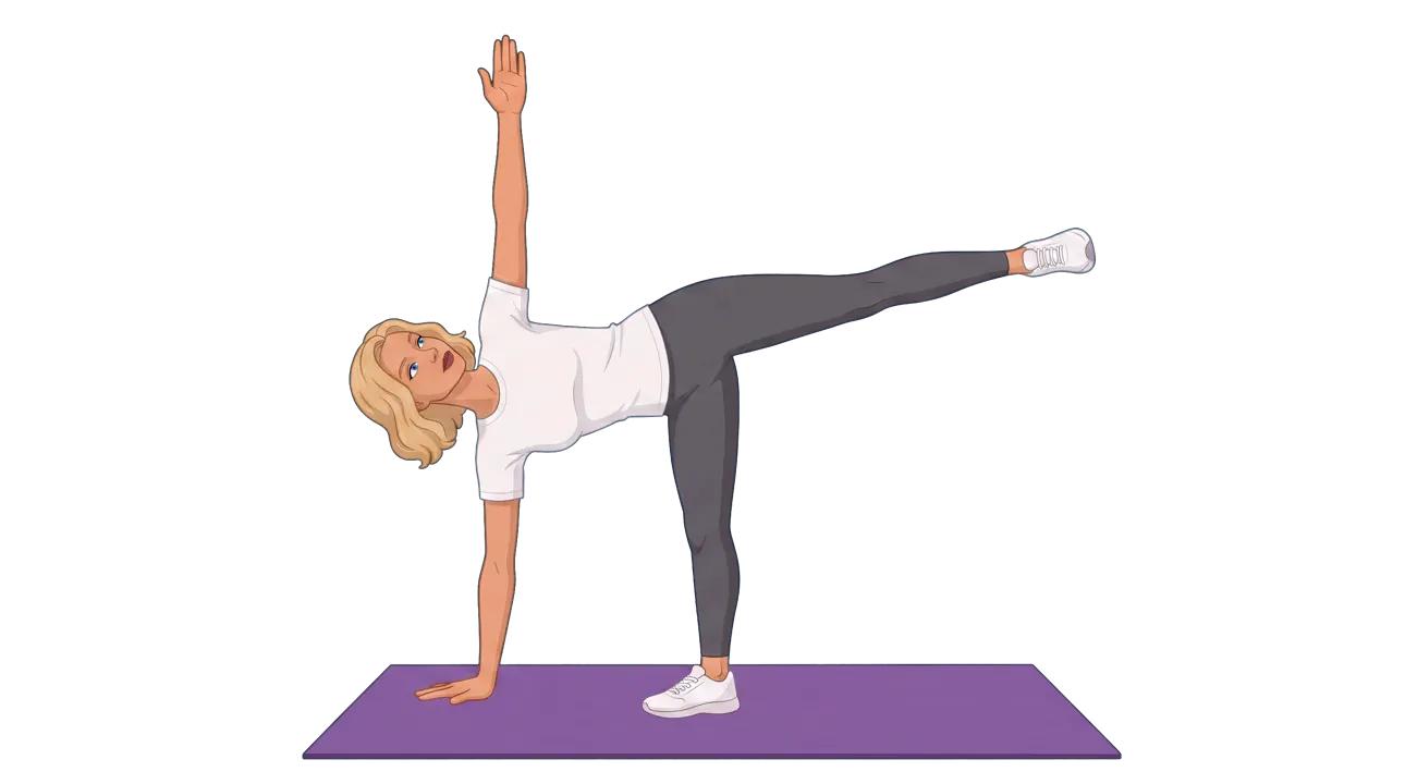 Half Moon Pose (Ardha Chandrasana) (Cindy)