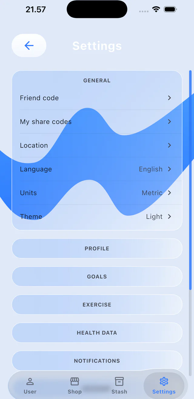 Step 2: Tap Theme.